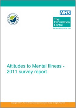 Attitudes to Mental Illness 2011 Research Report - front cover