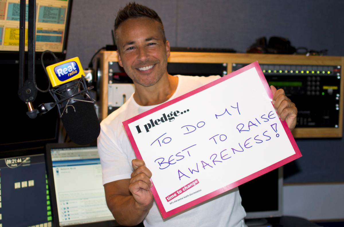 Darren Parks from Real Radio supports Time to Change