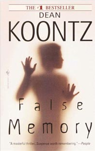 False memory by Dean Koontz | Book cover