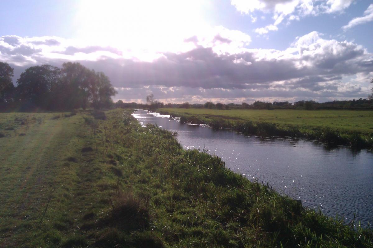 autumn walk canal