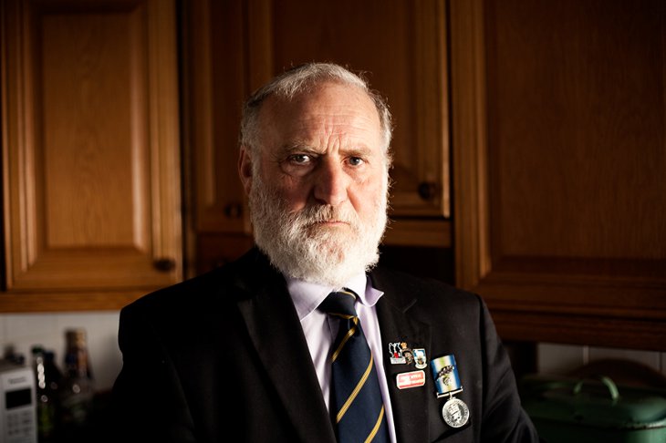 Commander Ian Inksip, photo by James Arthur Allen | A War Within